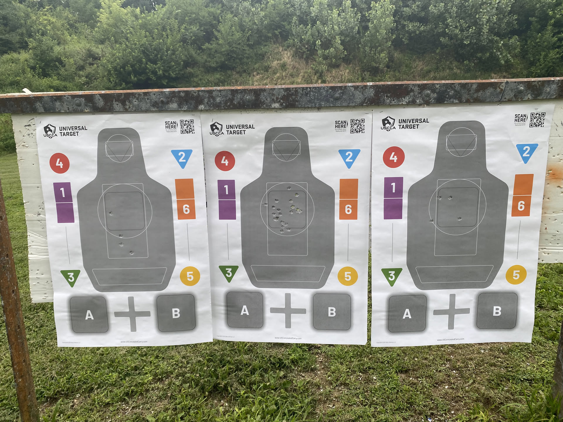 My targets from the qual