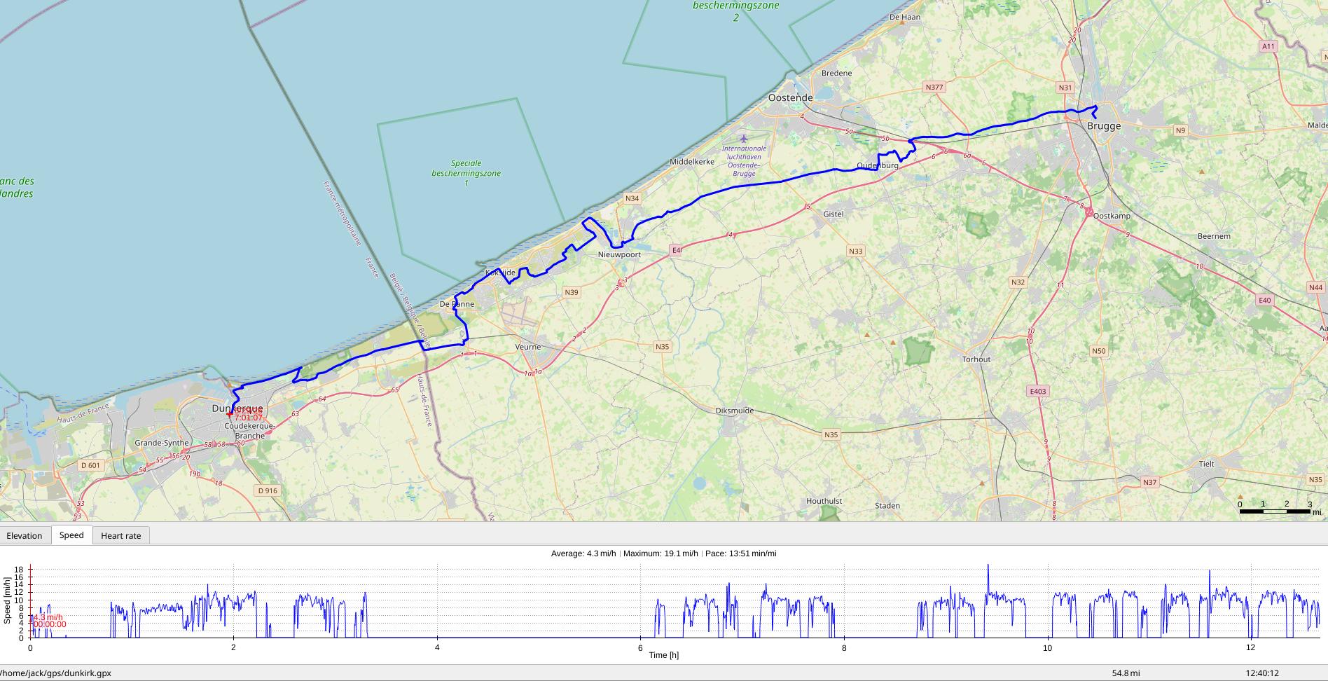 Dunkirk to Bruges