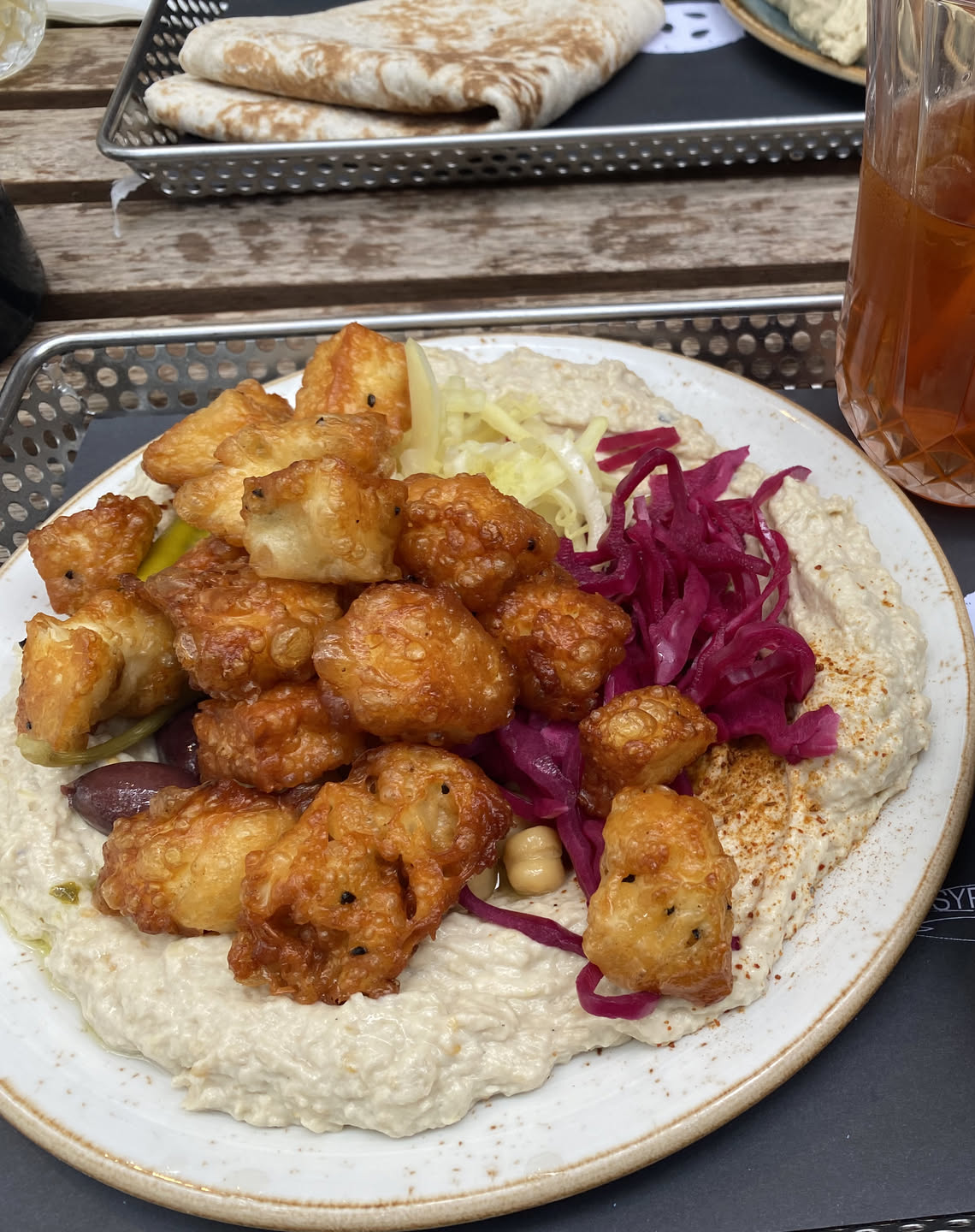 Syrian food for 
lunch