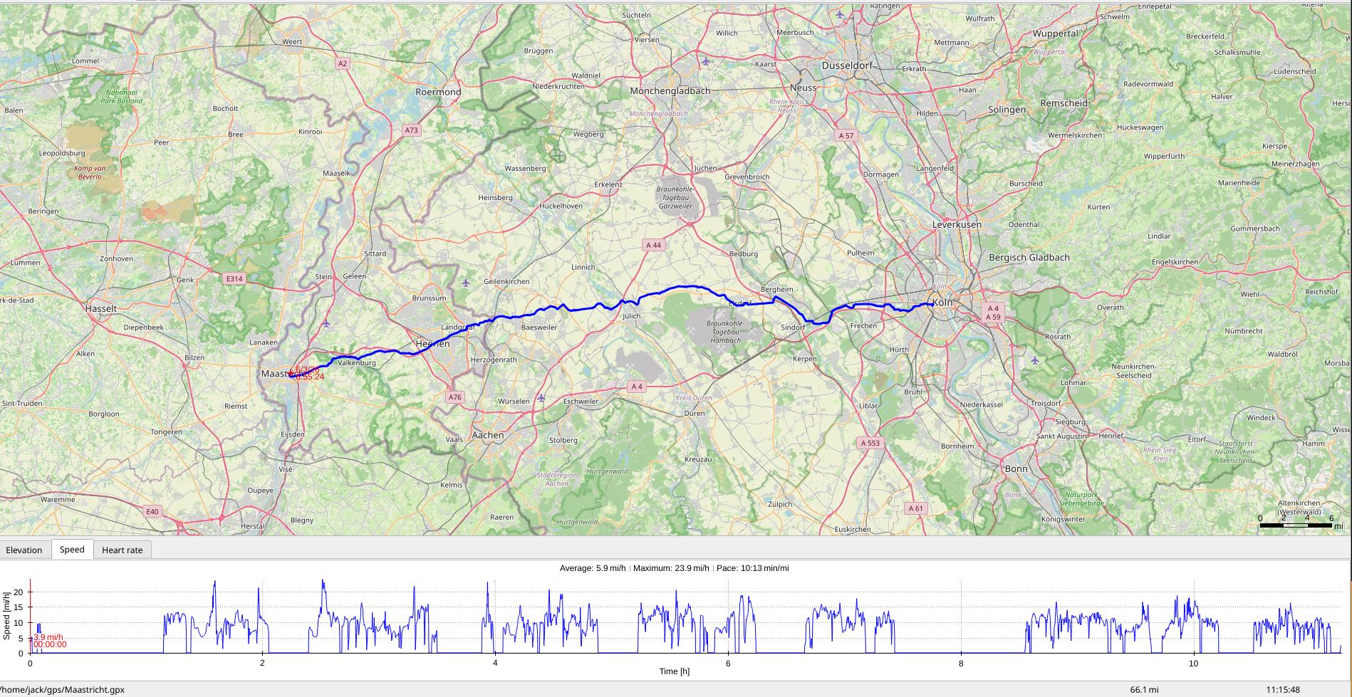 Day 5 route